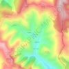 Cima de Vila topographic map, elevation, terrain
