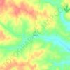 Sutherlin topographic map, elevation, terrain