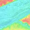 Les Hermites topographic map, elevation, terrain