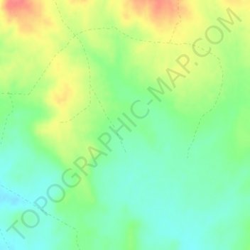 Pozo Cortijo topographic map, elevation, terrain