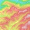 Brdo topographic map, elevation, terrain