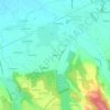 Raynals topographic map, elevation, terrain