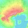 Tagaytay topographic map, elevation, terrain