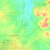 Mamidipally topographic map, elevation, terrain