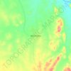 Mberengwa topographic map, elevation, terrain