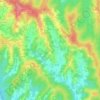 Dubranec topographic map, elevation, terrain