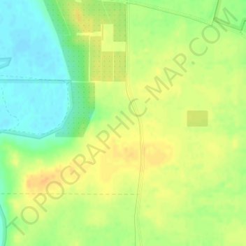 Happy Valley topographic map, elevation, terrain