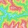 Lou Plantario topographic map, elevation, terrain