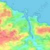 Le Reuniat topographic map, elevation, terrain