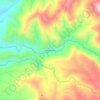 Santa Rita topographic map, elevation, terrain