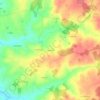 Landrevie topographic map, elevation, terrain