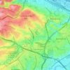 Babe el Rahba topographic map, elevation, terrain