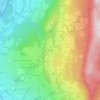 Armiaz topographic map, elevation, terrain