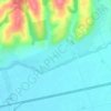 Bodo topographic map, elevation, terrain