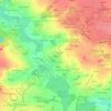 Campir topographic map, elevation, terrain