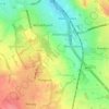 Landican topographic map, elevation, terrain