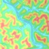 Hode topographic map, elevation, terrain