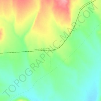 Holborn topographic map, elevation, terrain