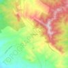 Polygyros topographic map, elevation, terrain
