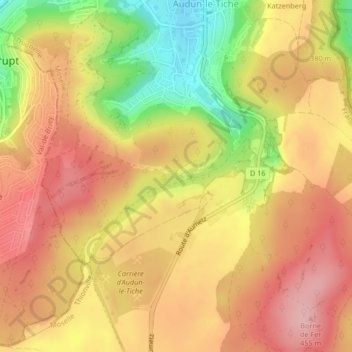 Zeel topographic map, elevation, terrain