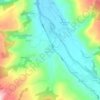 San Vicente de Toranzo topographic map, elevation, terrain