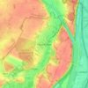 Ében-Émael topographic map, elevation, terrain