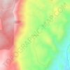 Buruma topographic map, elevation, terrain