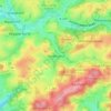 Niedergaul topographic map, elevation, terrain