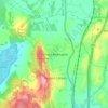 Yealand Redmayne topographic map, elevation, terrain