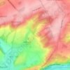 Champia topographic map, elevation, terrain