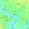 Ghatsila topographic map, elevation, terrain