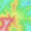 La Grange du Bois topographic map, elevation, terrain