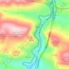 Despeñaperros topographic map, elevation, terrain