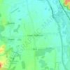 Upper Caldecote topographic map, elevation, terrain