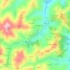 Livello topographic map, elevation, terrain