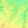 La Voie Dieu topographic map, elevation, terrain
