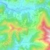 Montelungo topographic map, elevation, terrain