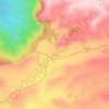 Tamia topographic map, elevation, terrain