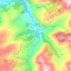 La Pedrosa topographic map, elevation, terrain