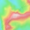Carnedd Dafydd topographic map, elevation, terrain