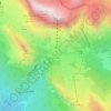 Falzarego Pass topographic map, elevation, terrain