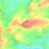Kochersberg topographic map, elevation, terrain