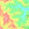 Xizhuang topographic map, elevation, terrain