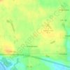 Красное topographic map, elevation, terrain