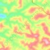 Wino topographic map, elevation, terrain