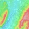 Fenouiller topographic map, elevation, terrain