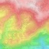 Fontanelle topographic map, elevation, terrain