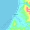 Poblacion topographic map, elevation, terrain