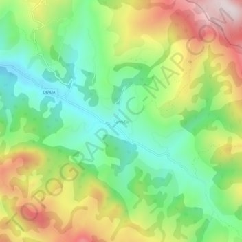 Tarnița topographic map, elevation, terrain