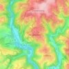 Berghausen topographic map, elevation, terrain